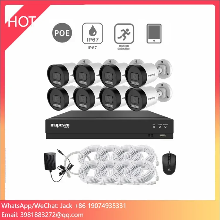 Home Security Video Recording Systems - Sistem Kamera CCTV IP Keamanan Alarm