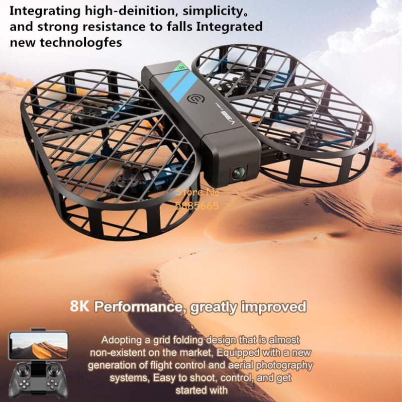 Home Security Cameras Outdoor - Kamera HD 8K 360 ° Perlindungan