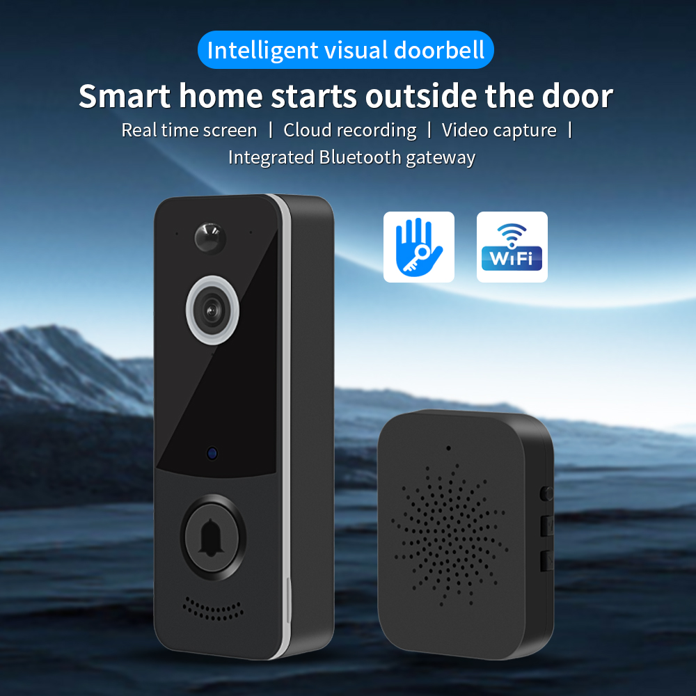 Home Security Bell - Bel Pintu Video WIFI 1080P Aplikasi