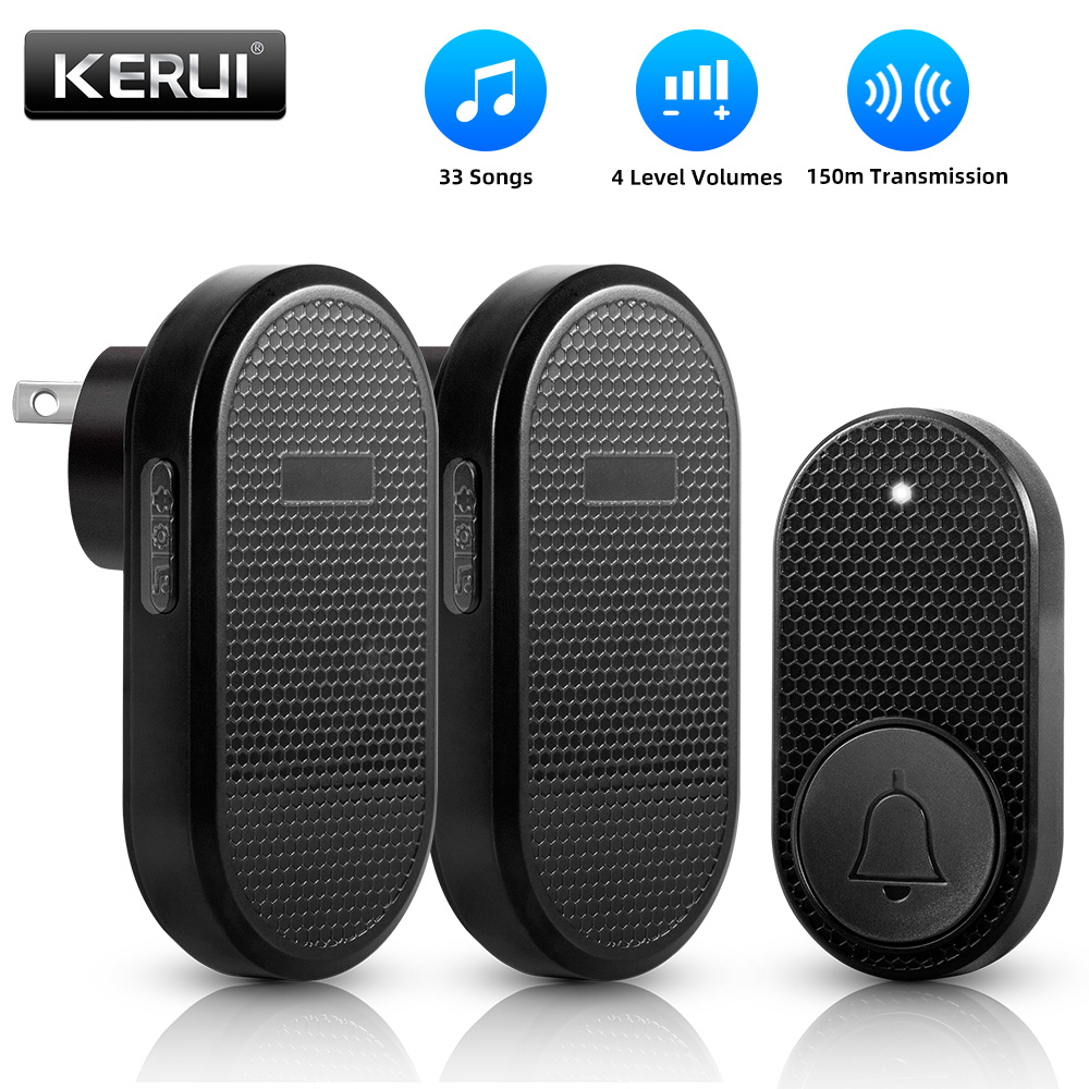 Home Security Bell - M558 Bel Pintu Pintar Nirkabel Bel