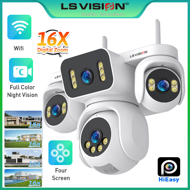 Home Security Kamera - Kamera Keamanan Luar Ruangan LS VISION