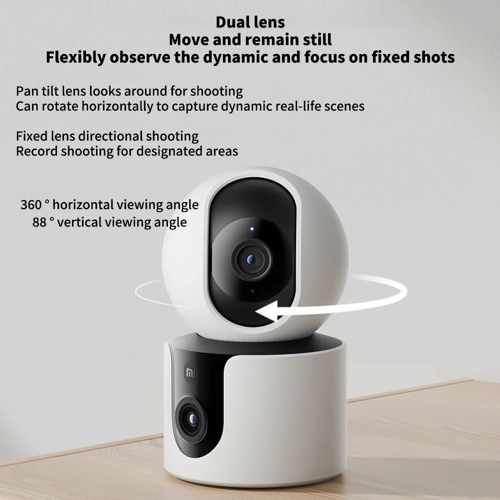 Kamera Cerdas Xiaomi C300 Lens - Home Security Camera Xiaomi Mi 360 ulasan dan harga
