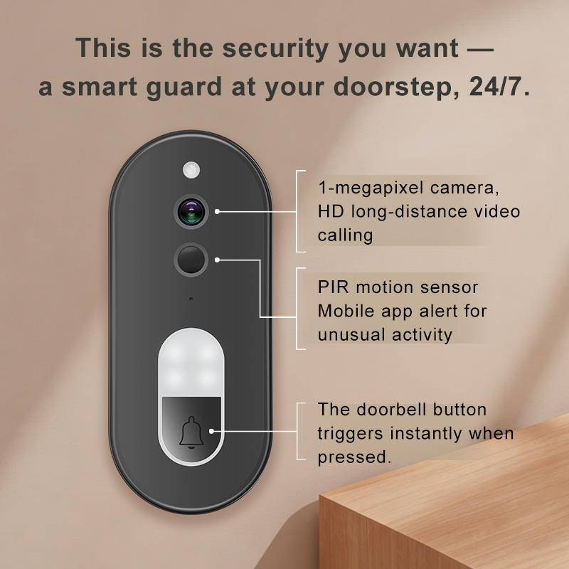 Tuya 1080P HD Bel Pintu Video  - Home Security Bell ulasan dan harga