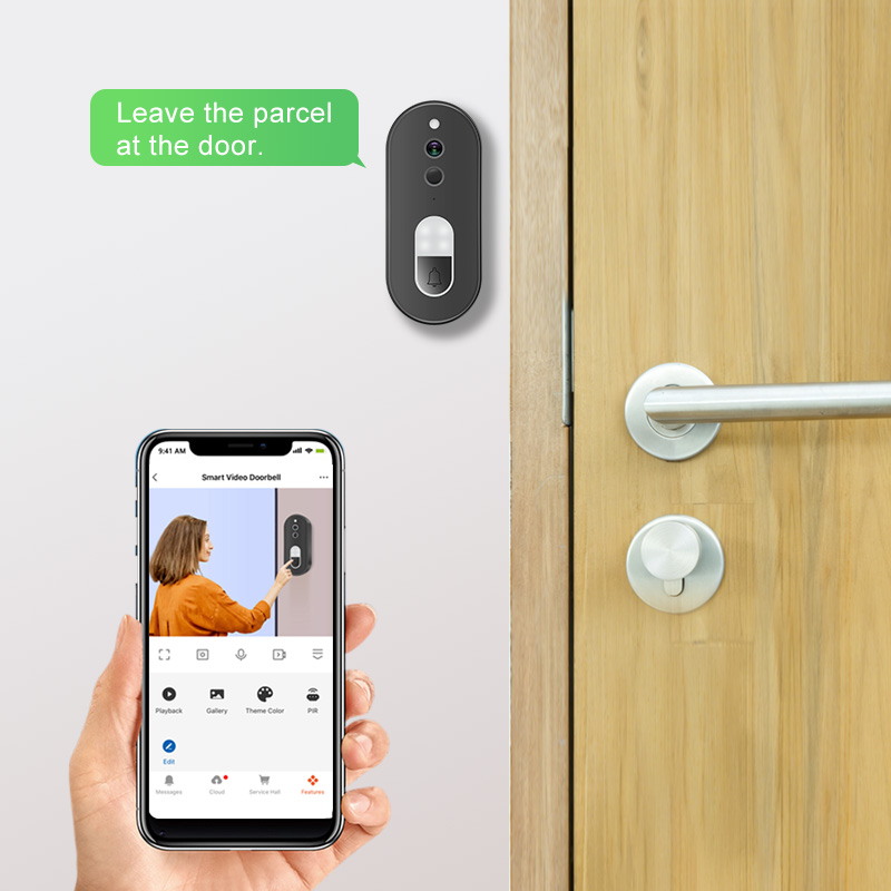 Tuya 1080P HD Bel Pintu Video  - Home Security Bell ulasan dan harga