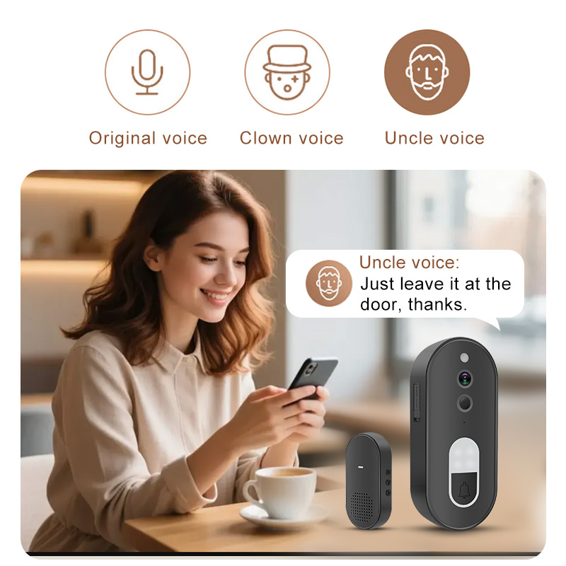 Tuya 1080P HD Bel Pintu Video  - Home Security Bell ulasan dan harga