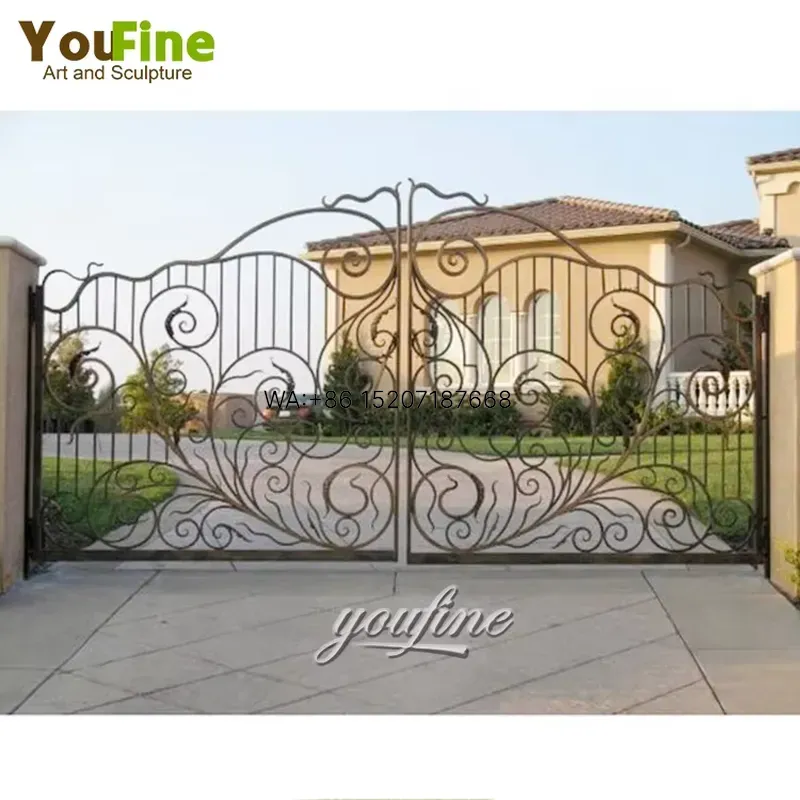 Wmwmnu Gerbang Besi Tempa Raks - Home Security Doors ulasan dan harga