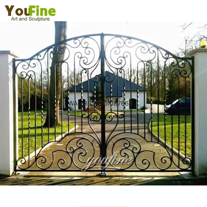 Wmwmnu Gerbang Besi Tempa Raks - Home Security Doors ulasan dan harga