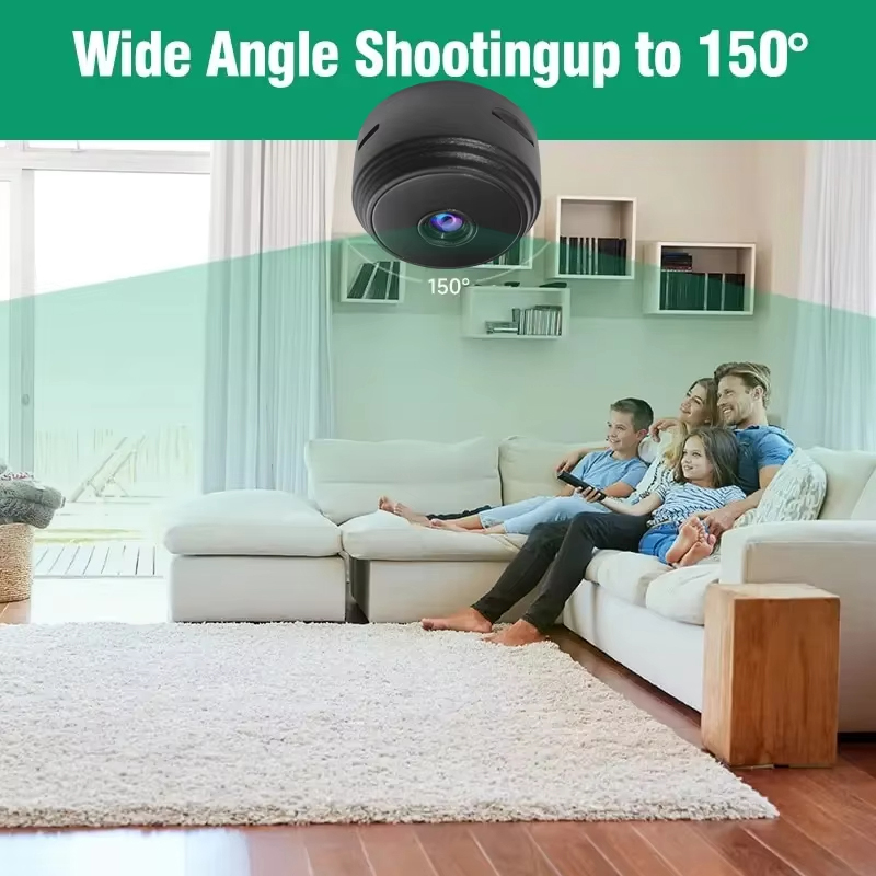 Kamera Keamanan A9 Mini WiFi H - Home Security Bell ulasan dan harga