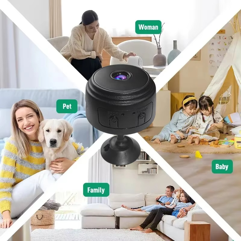 Kamera Keamanan A9 Mini WiFi H - Home Security Bell ulasan dan harga