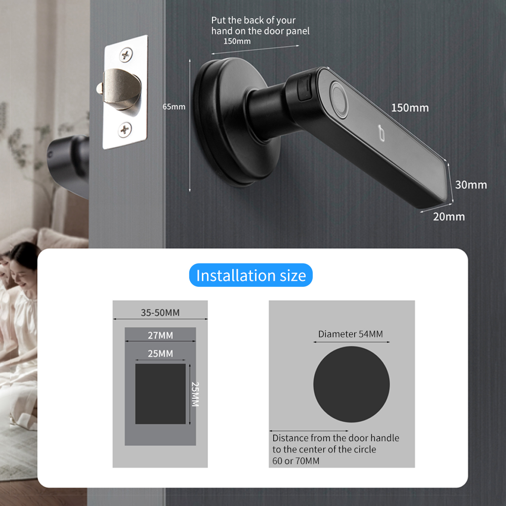 Tuya SmartLife APP BLE Kunci S - Home Security Keypad ulasan dan harga