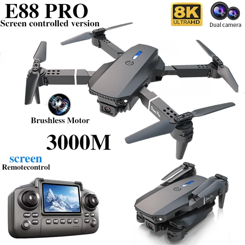Drone Profesional E88 PRO deng - Home Security Cameras Outdoor ulasan dan harga