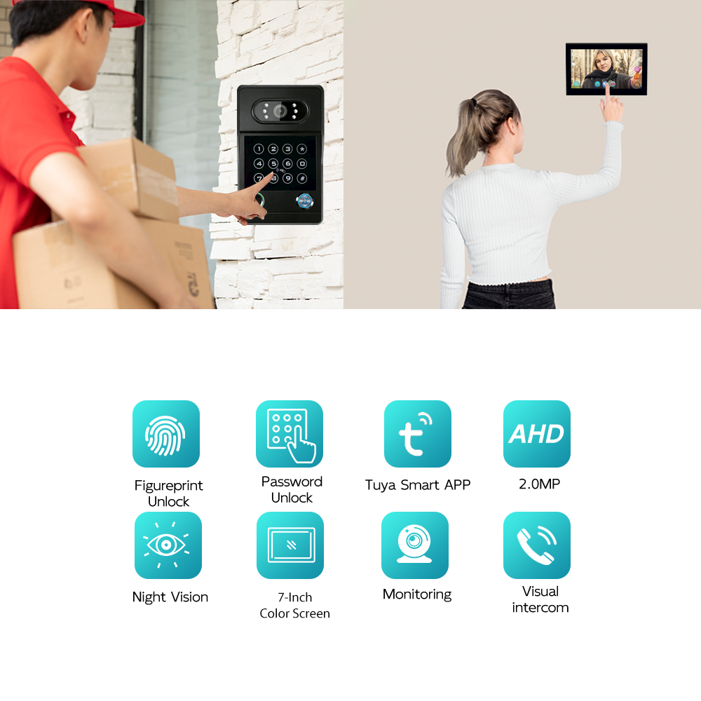 Sistem Bel Pintu Video Pintar  - Home Security Video Recording Systems ulasan dan harga
