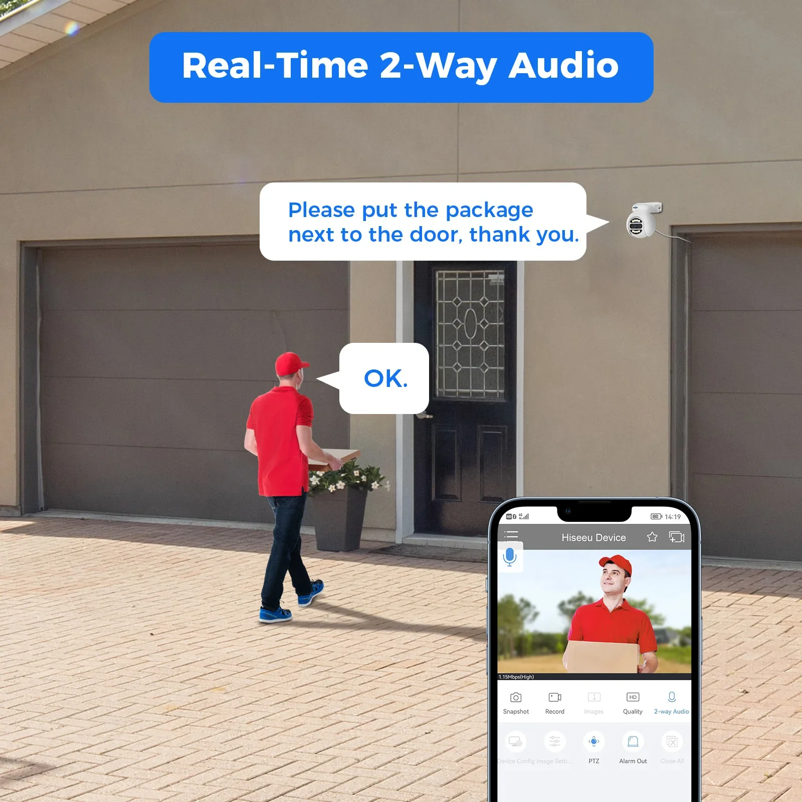 Sistem Kamera CCTV Keamanan Ru - Home Security Kit With Camera ulasan dan harga