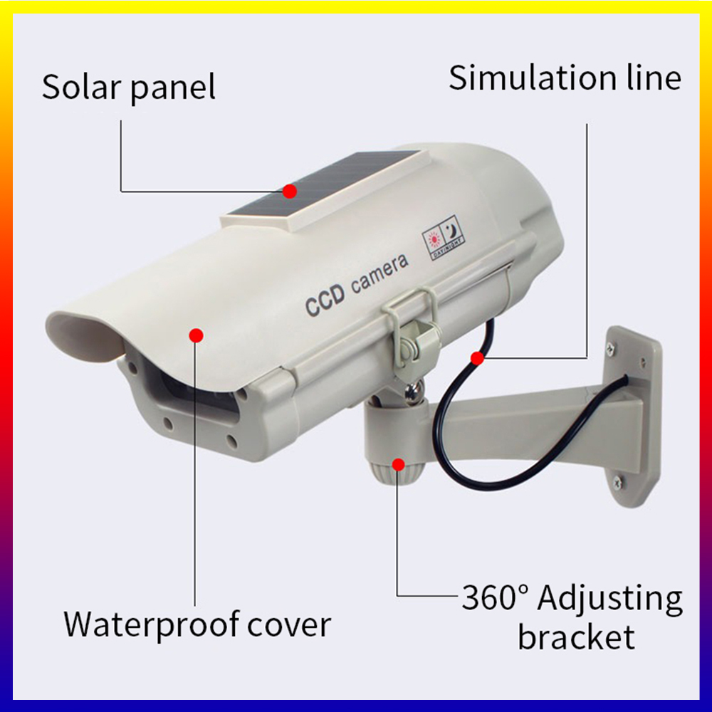 Kamera Solar Simulasi Tahan Ai - Home Security Brand ulasan dan harga