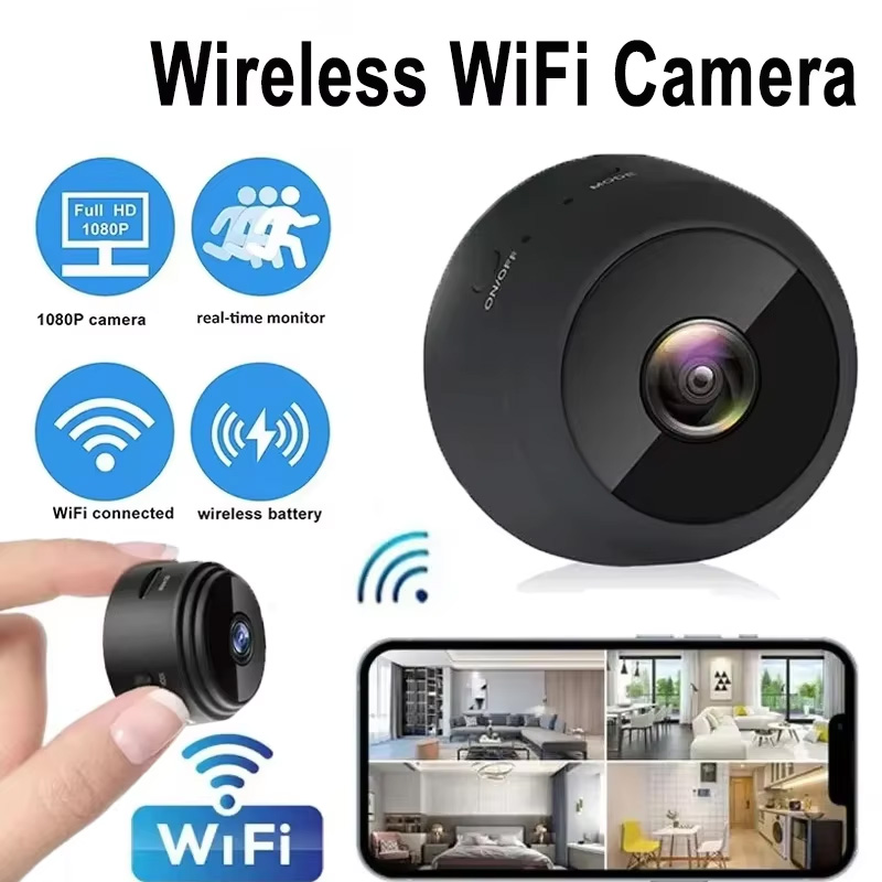 Kamera A9 Baru Wifi 1080p HD M - Home Security Indoor Cameras ulasan dan harga