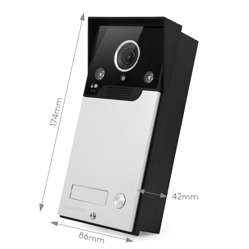 Kit Interkom Video Doorphone K - Home Security Video Recording Systems ulasan dan harga