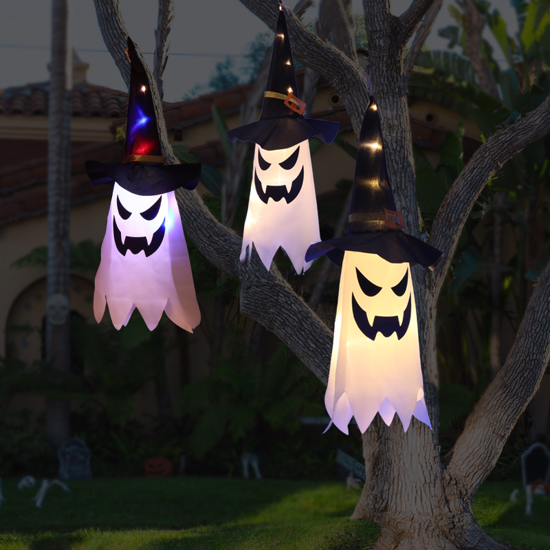 Lampu Hias Topi Penyihir Berca - Home Security Yard Sign ulasan dan harga