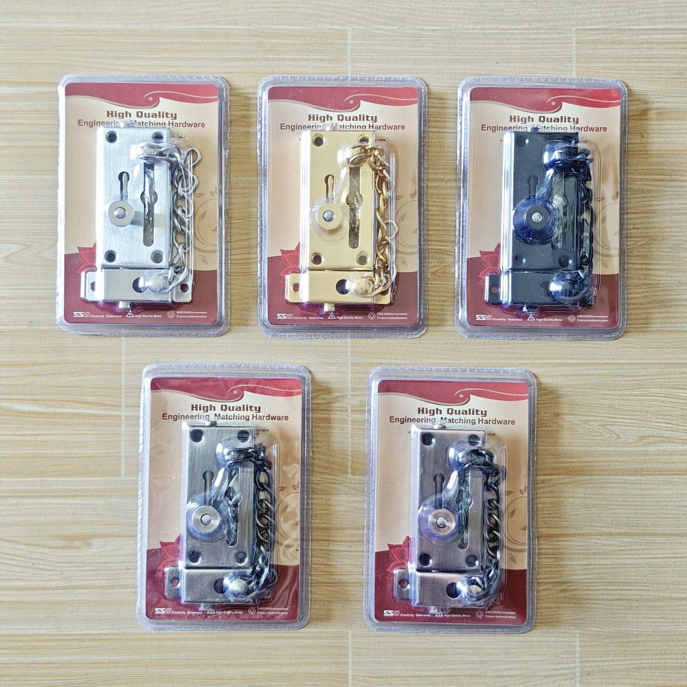 Rantai Keamanan Baja Tahan Kar - Home Security Doors ulasan dan harga