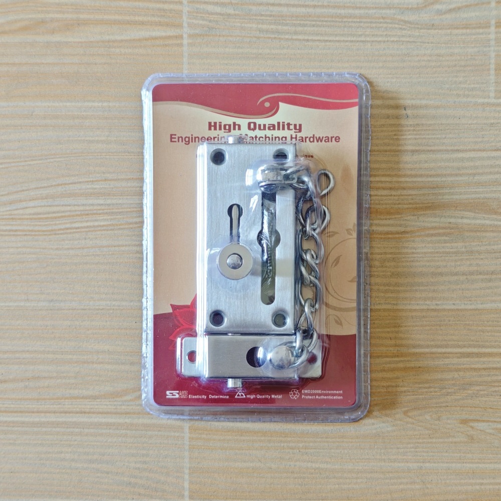 Rantai Keamanan Baja Tahan Kar - Home Security Doors ulasan dan harga