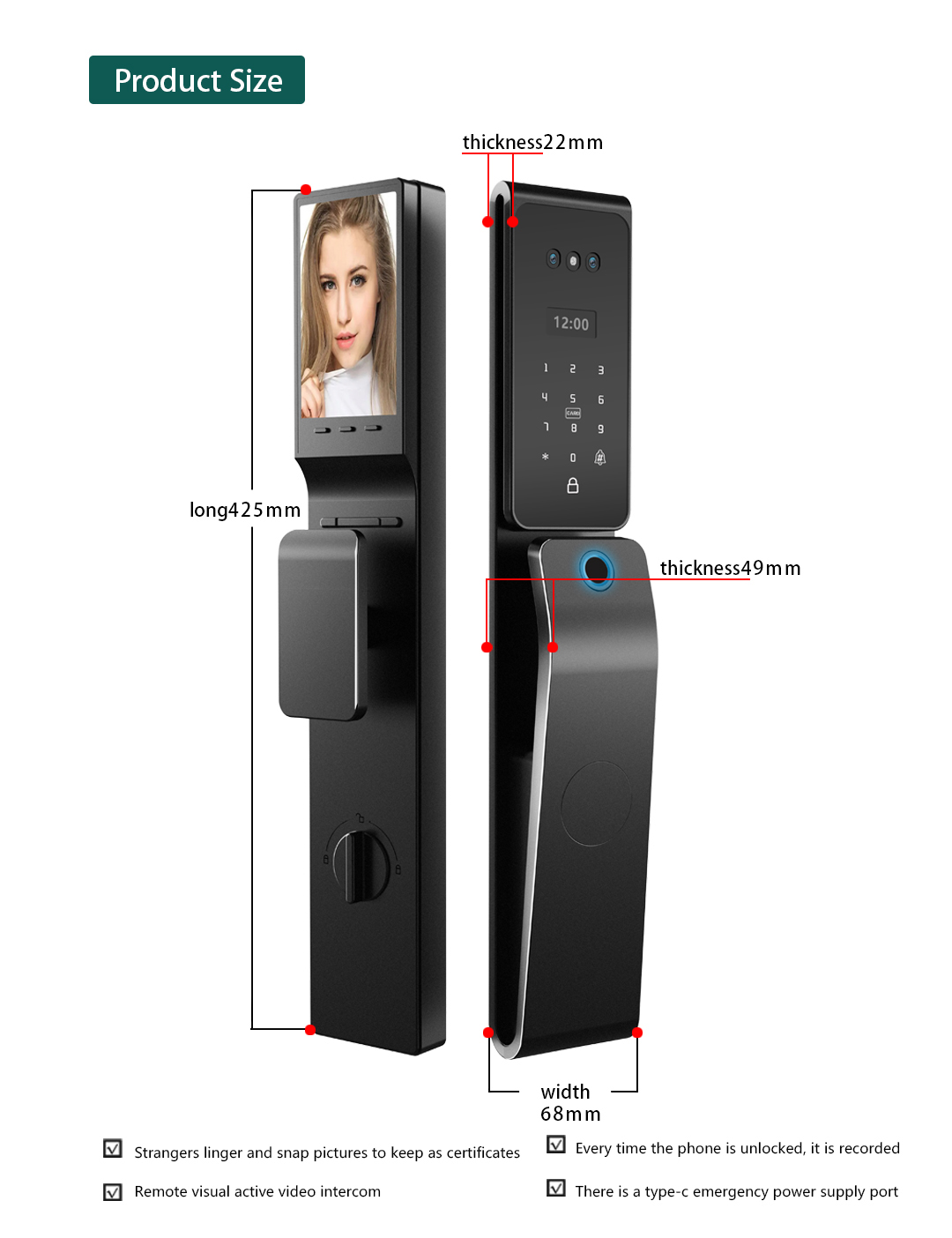Kunci Digital Pintar Tuya deng - Home Security Keypad ulasan dan harga