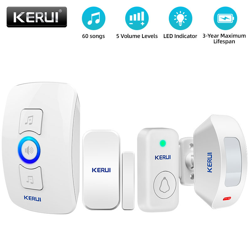 KERUI Bel Pintu Nirkabel Keama - Home Security Bell ulasan dan harga