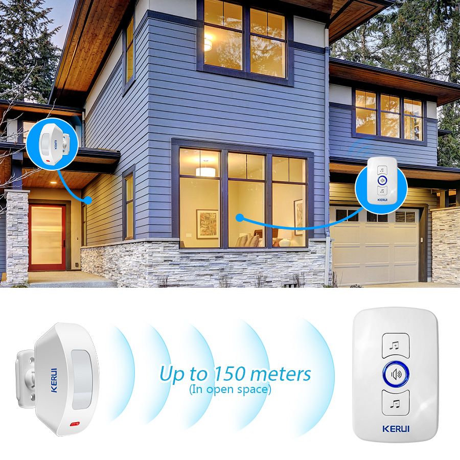 KERUI Bel Pintu Nirkabel Keama - Home Security Bell ulasan dan harga