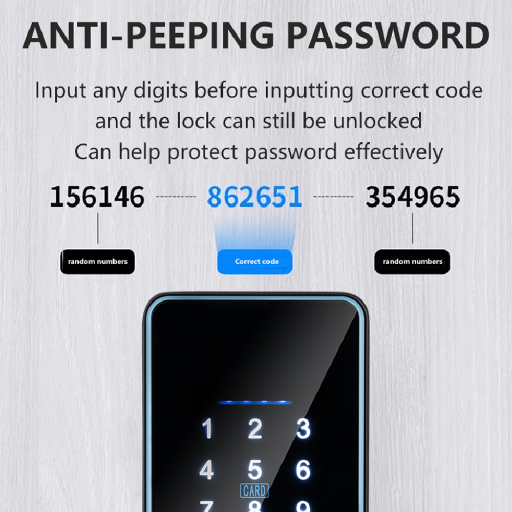 Kunci Pintu Pintar WiFi Tuya A - Home Security Keypad ulasan dan harga
