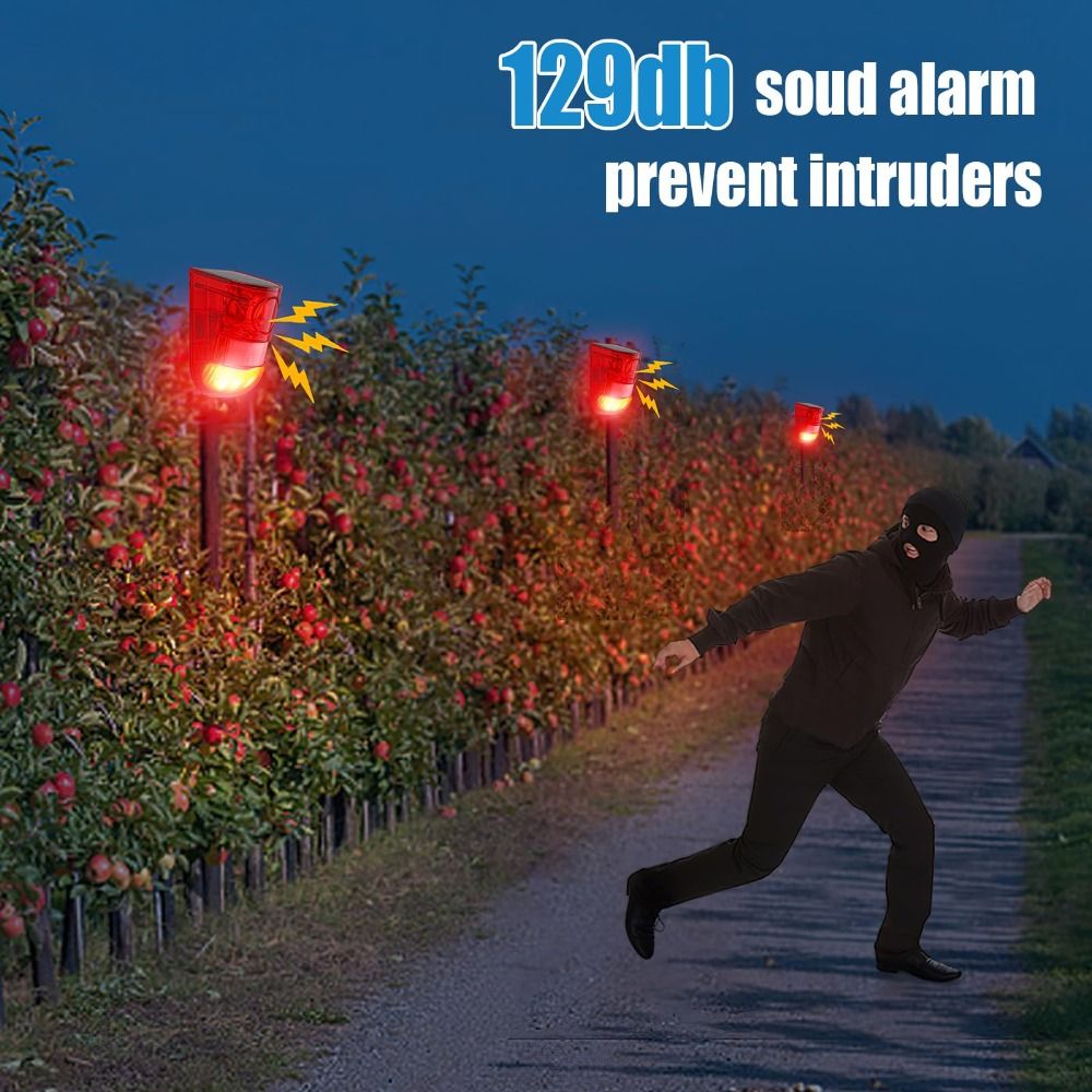 Alarm Keamanan Tenaga Surya Ta - Home Security Yard Sign ulasan dan harga
