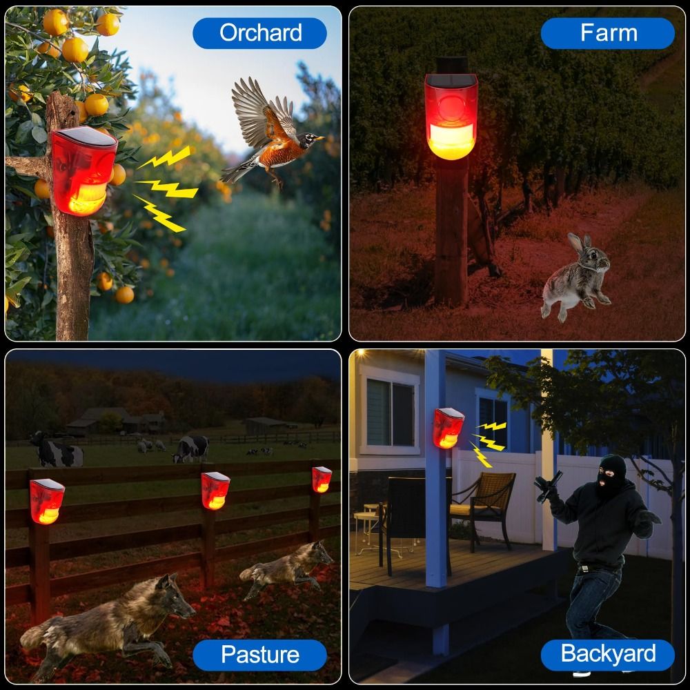 Alarm Keamanan Tenaga Surya Ta - Home Security Yard Sign ulasan dan harga