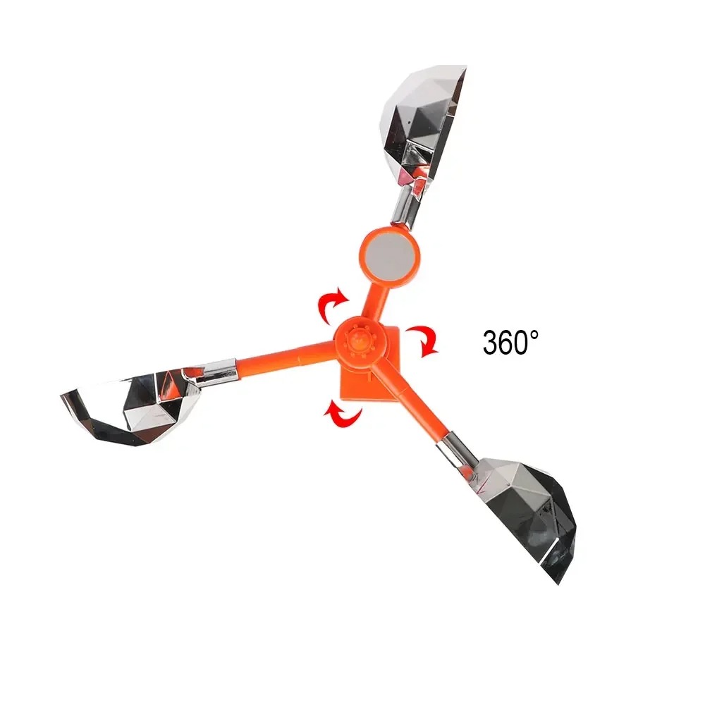 Tenaga Angin Surya 360 °   Pen - Home Security Yard Sign ulasan dan harga