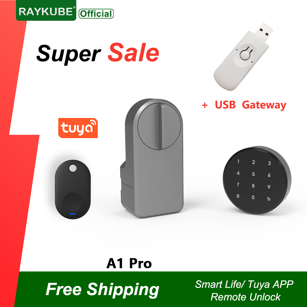 RAYKUBE A1 Pro Tuya BEL Set Ku - Home Security Keypad ulasan dan harga