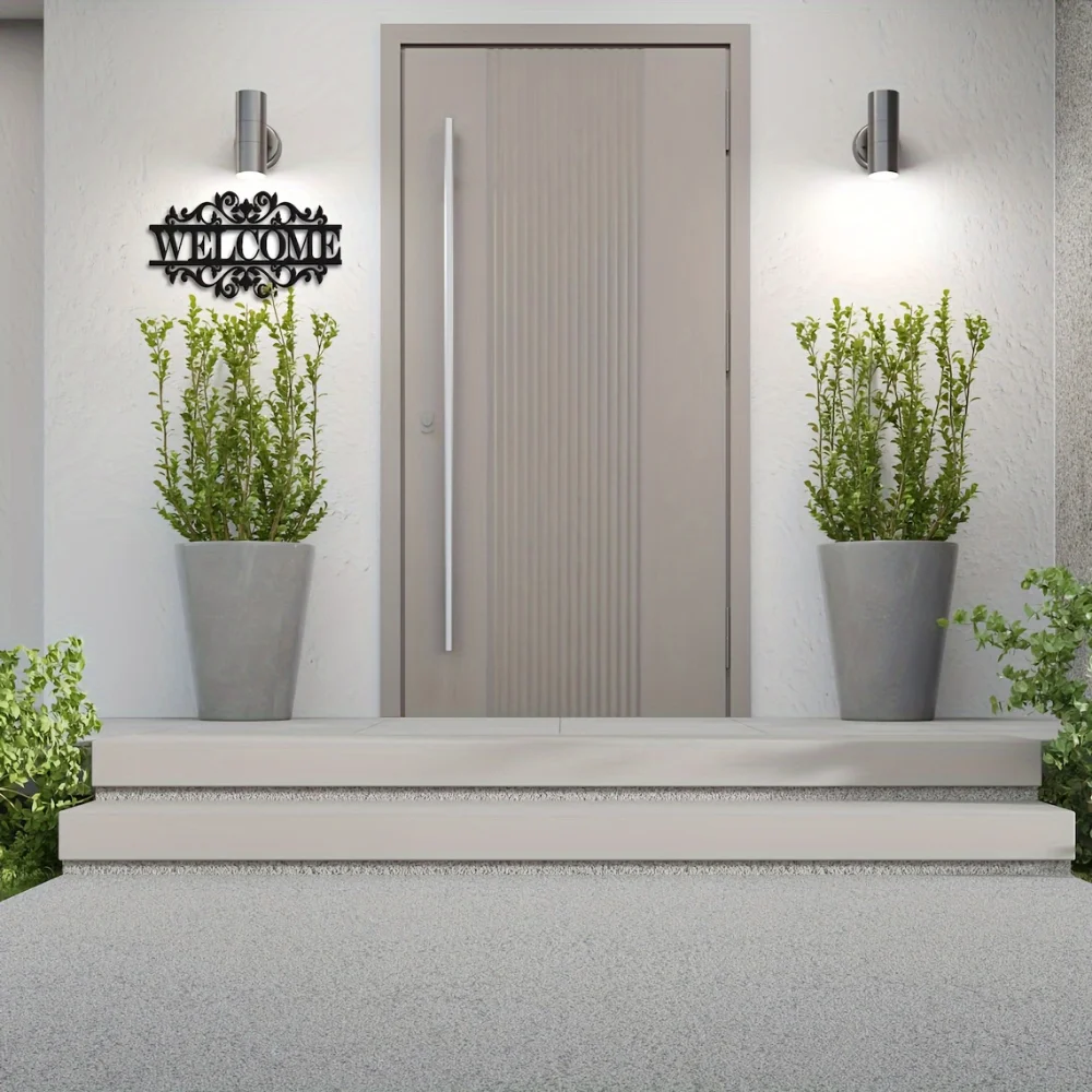 Papan Selamat Datang Logam Rus - Home Security Yard Sign ulasan dan harga