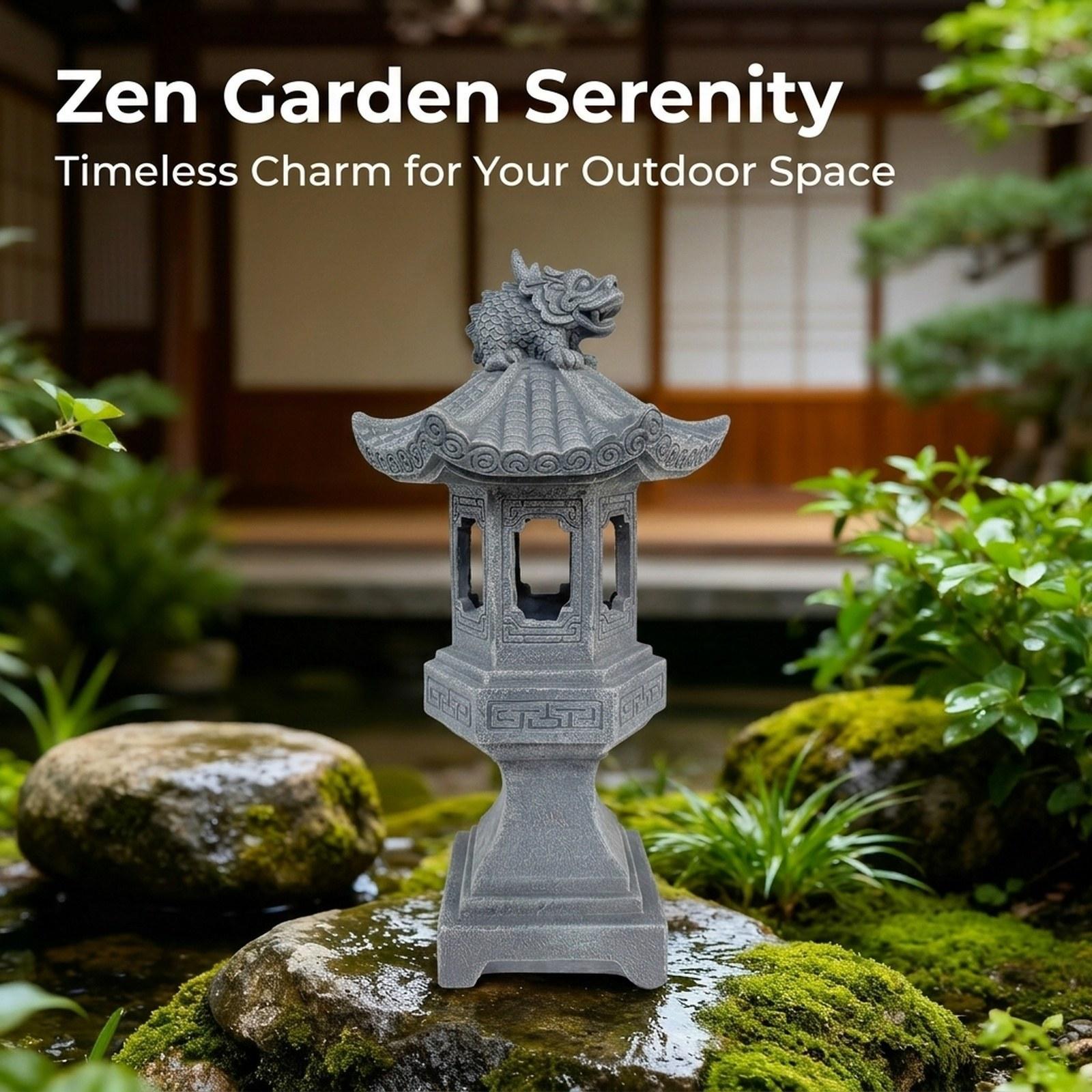 Lentera Pagoda Surya dengan Pa - Home Security Yard Sign ulasan dan harga