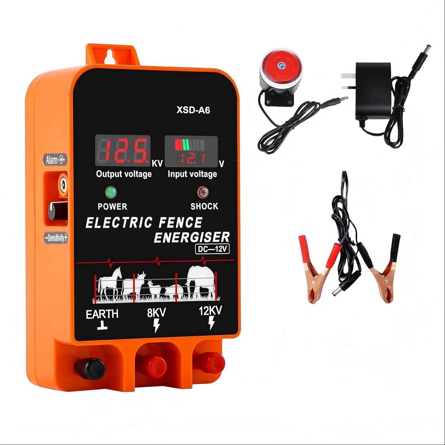 Pengontrol Pagar Listrik 20KM  - Home Security Electric Fence ulasan dan harga