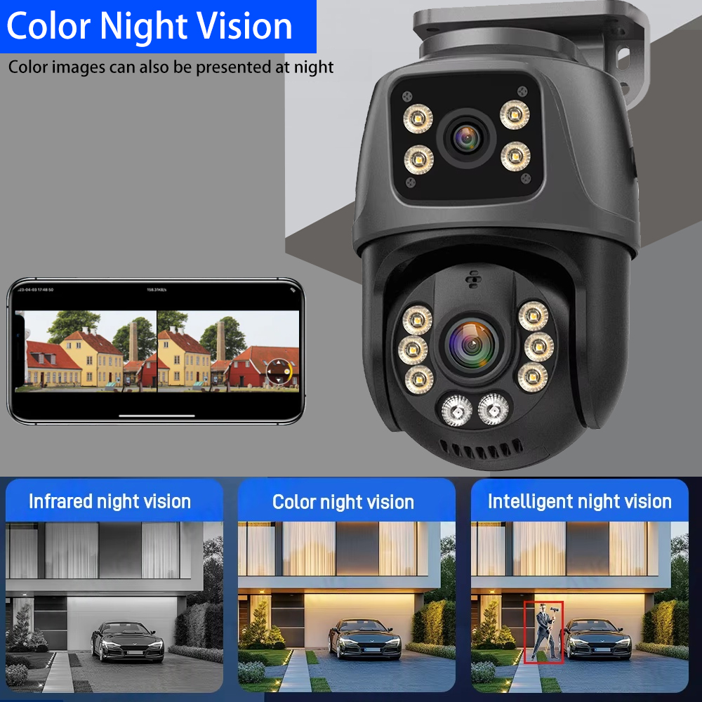Sistem Kamera Keamanan IP ICSe - Home Security Kit With Camera ulasan dan harga