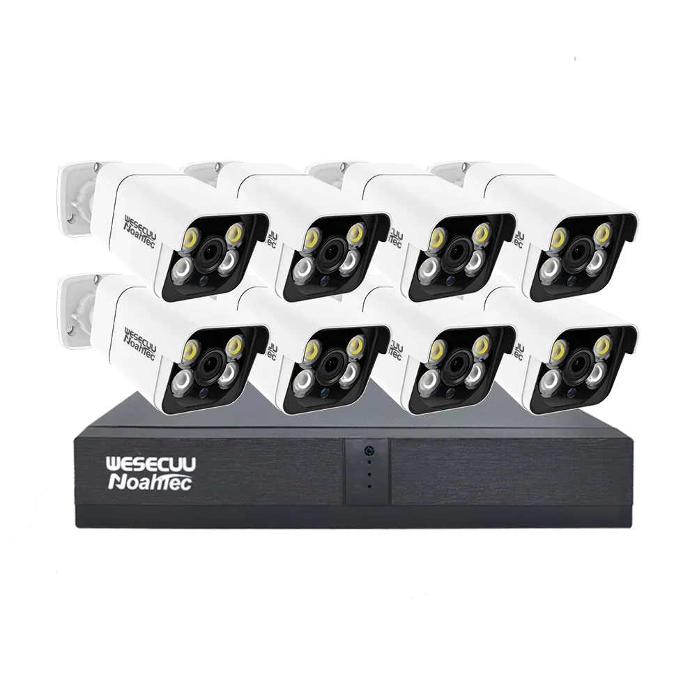 Produsen 5mp 4k 8mp 4 8 16 Cha - Home Security Kit With Camera ulasan dan harga