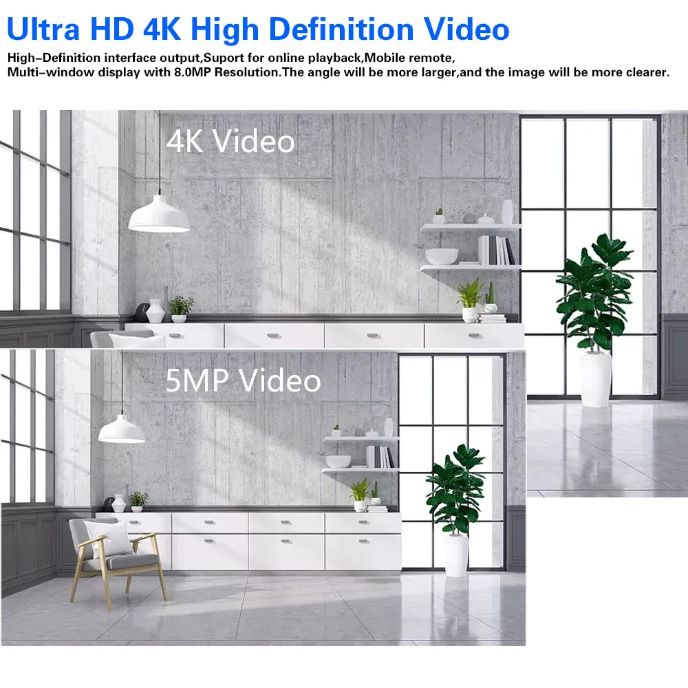 10CH Xmeye 4K 8MP PoE NVR Pere - Home Security Video Recording Systems ulasan dan harga