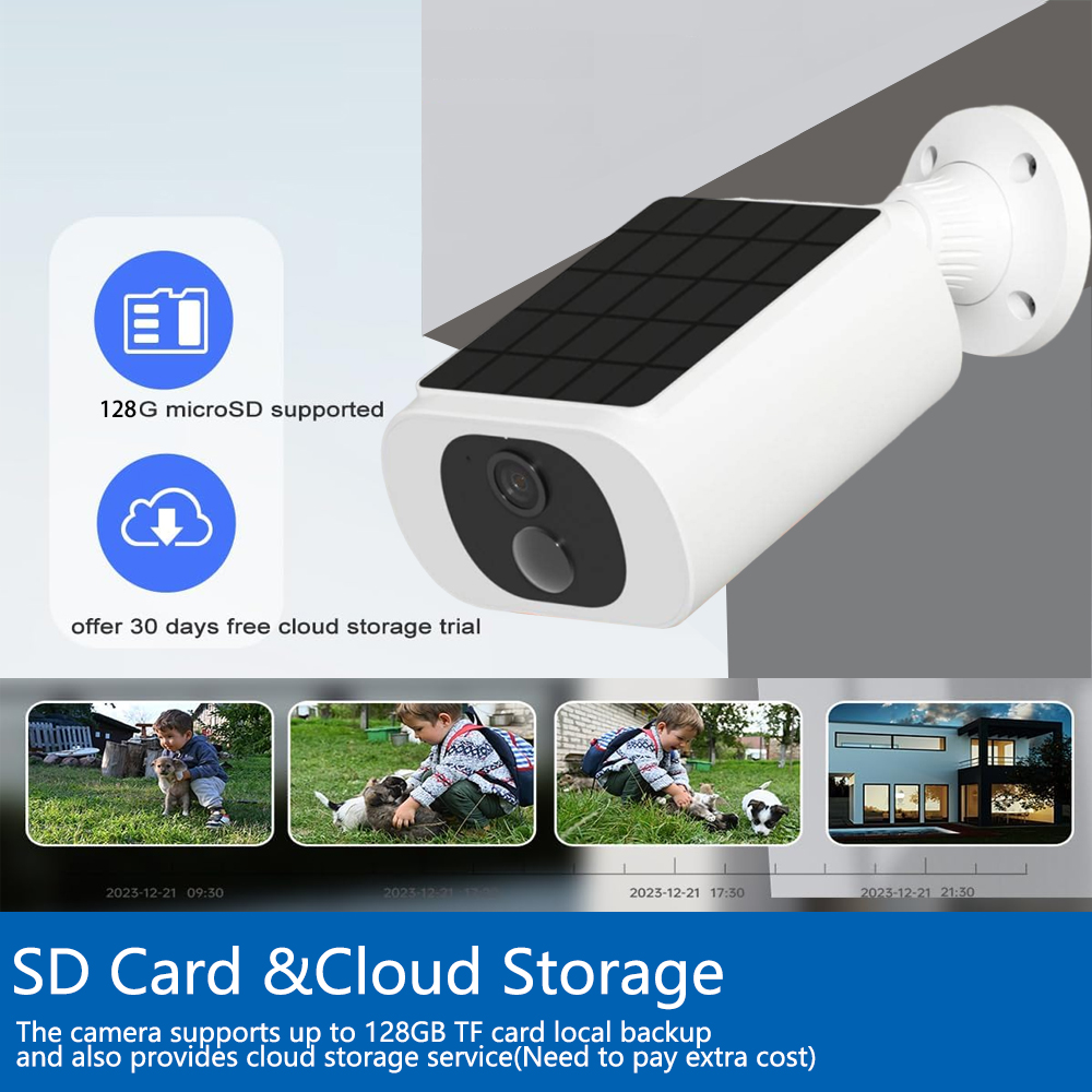 Kamera Keamanan Tenaga Surya T - Home Security Bell ulasan dan harga