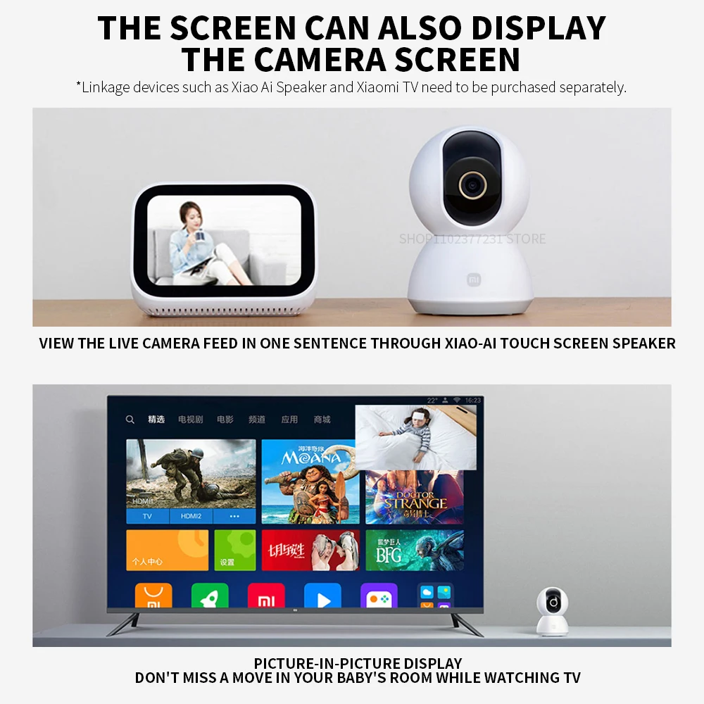 Kamera Xiaomi 2K PTZ Mi Smart  - Home Security Camera Xiaomi Mi 360 ulasan dan harga