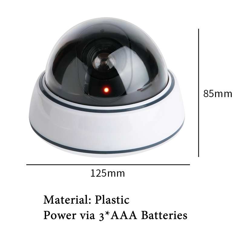Kamera Kubah Palsu Hitam/Putih - Home Security Brand ulasan dan harga